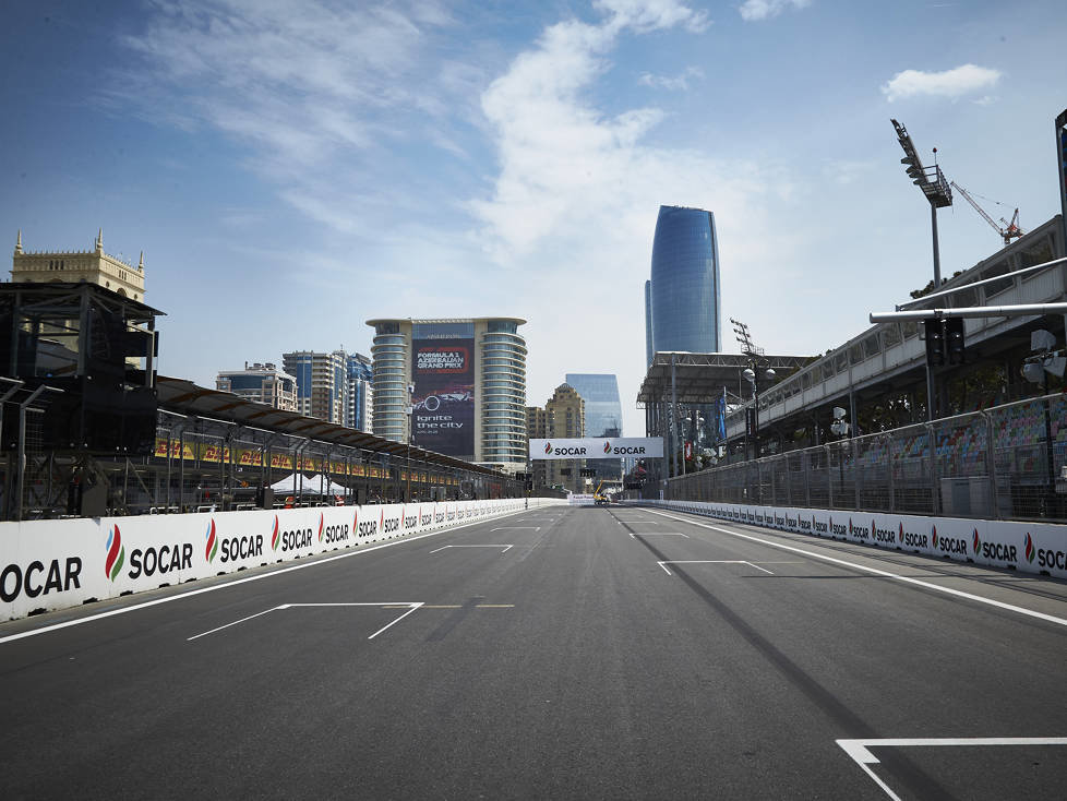 Baku-Start-Zielgerade
