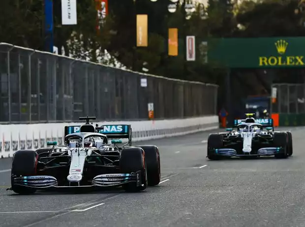 Lewis Hamilton, Valtteri Bottas Titel-Bild zur News: Lewis Hamilton, Valtteri Bottas
