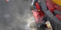 Bild zum Inhalt: Hat Ferrari Mitschuld am Leclerc-Crash? Vettel sagt nein, Rosberg sagt ja!