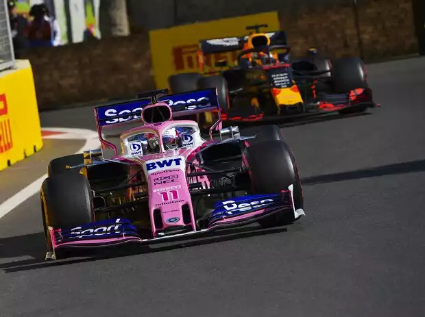 Sergio Perez, Max Verstappen Titel-Bild zur News: Sergio Perez, Max Verstappen