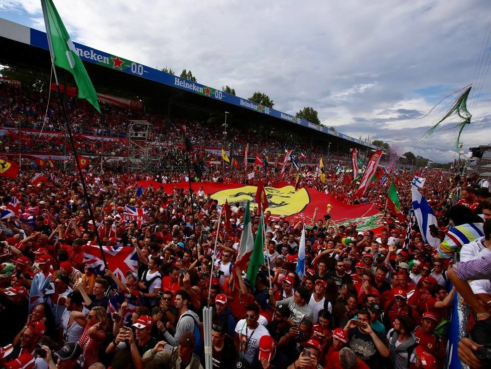 Fans in Monza