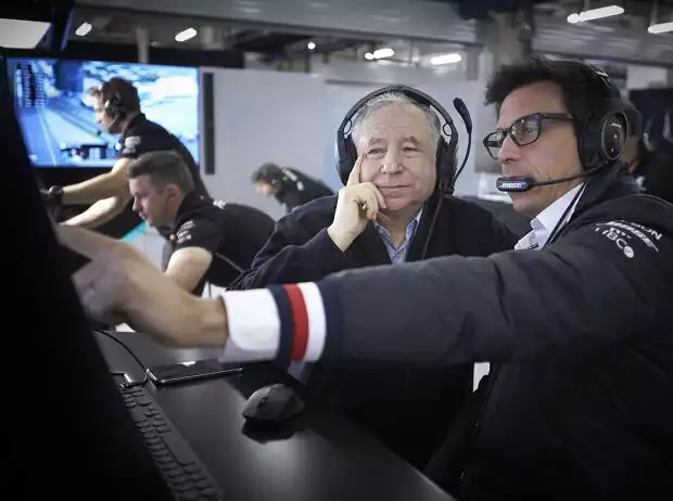Titel-Bild zur News: Jean Todt, Toto Wolff