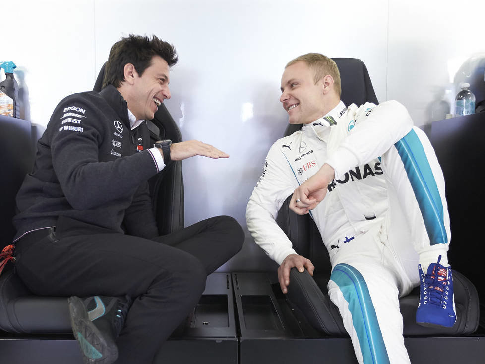 Toto Wolff, Valtteri Bottas