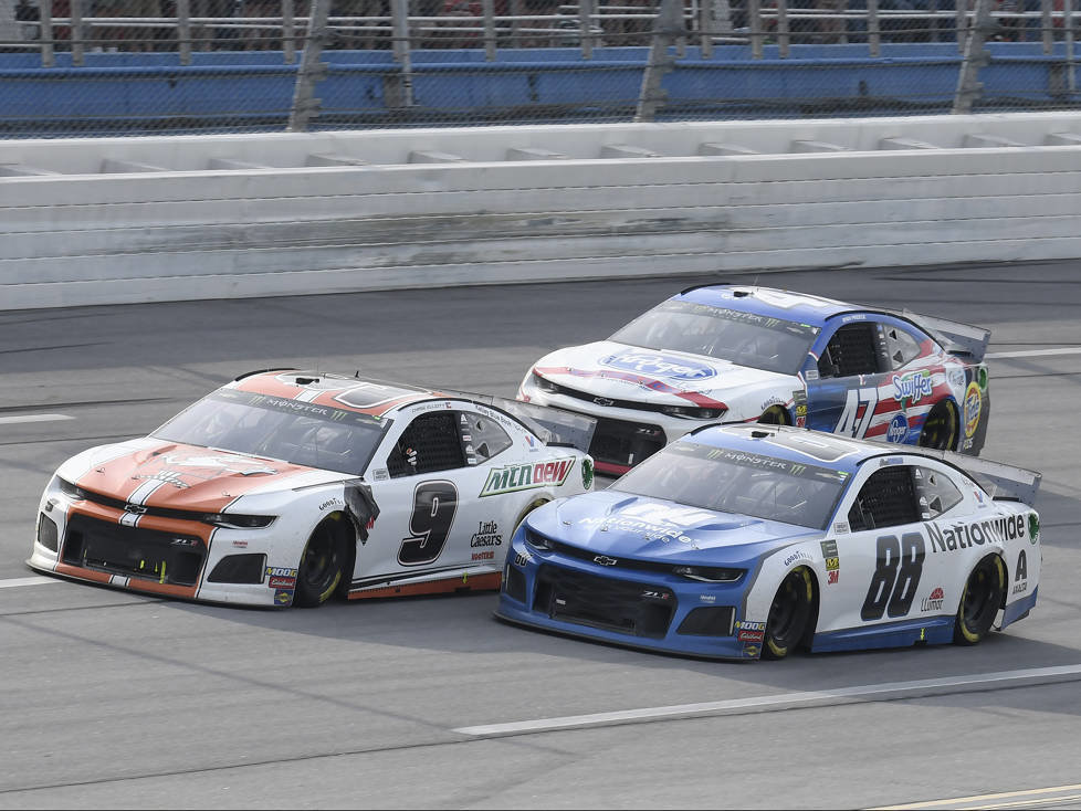 Chase Elliott, Alex Bowman, Ryan Preece