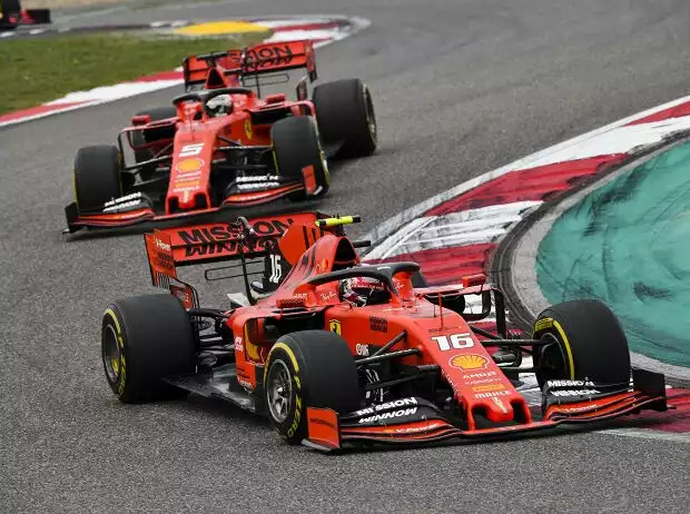 Charles Leclerc, Sebastian Vettel Titel-Bild zur News: Charles Leclerc, Sebastian Vettel