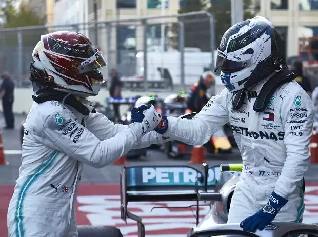Lewis Hamilton, Valtteri Bottas Titel-Bild zur News: Lewis Hamilton, Valtteri Bottas