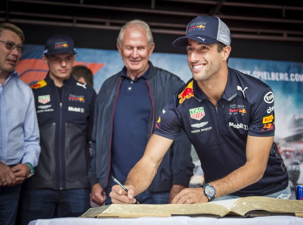 Daniel Ricciardo, Helmut Marko