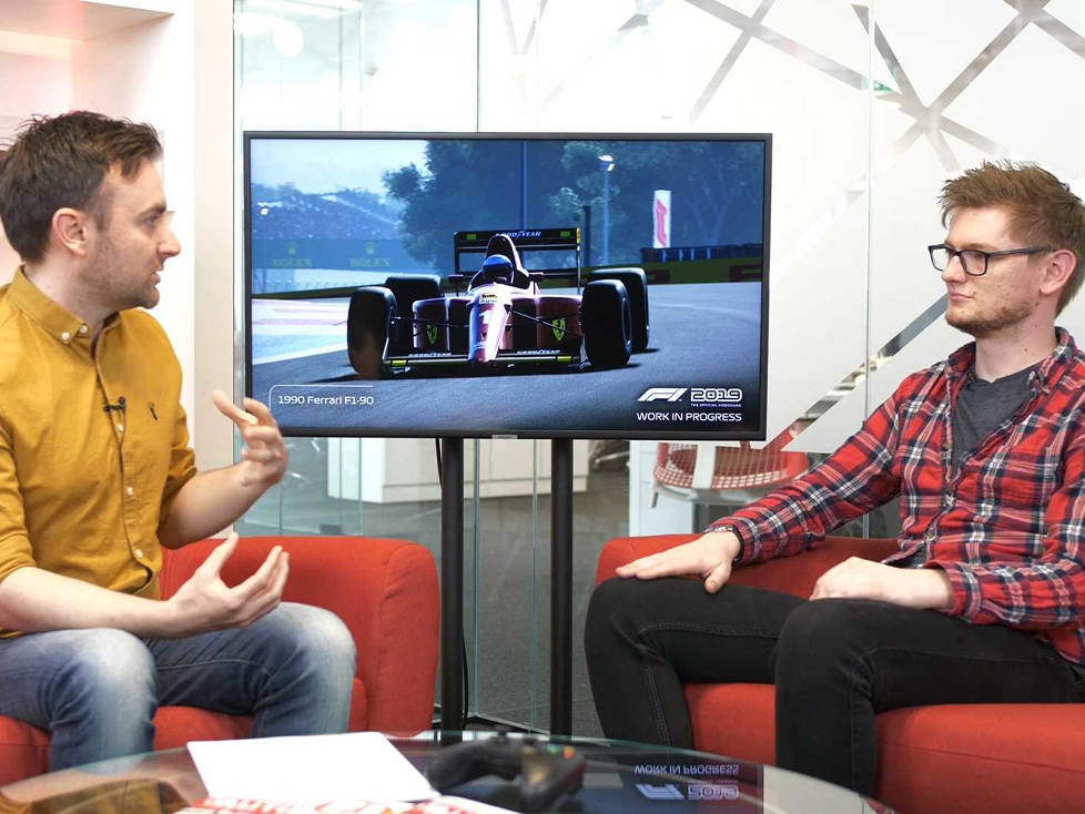 Glenn Freeman und Tom Errington sprechen über das Codemasters-Game F1 2019