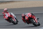 Danilo Petrucci vor Andrea Dovizioso 