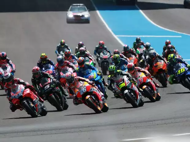 Start MotoGP Jerez 2018 Titel-Bild zur News: Start MotoGP Jerez 2018
