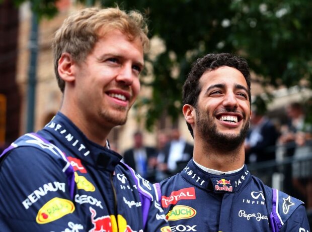 Daniel Ricciardo, Sebastian Vettel