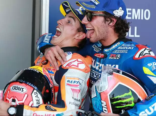 Marc Marquez, Alex Rins Titel-Bild zur News: Marc Marquez, Alex Rins