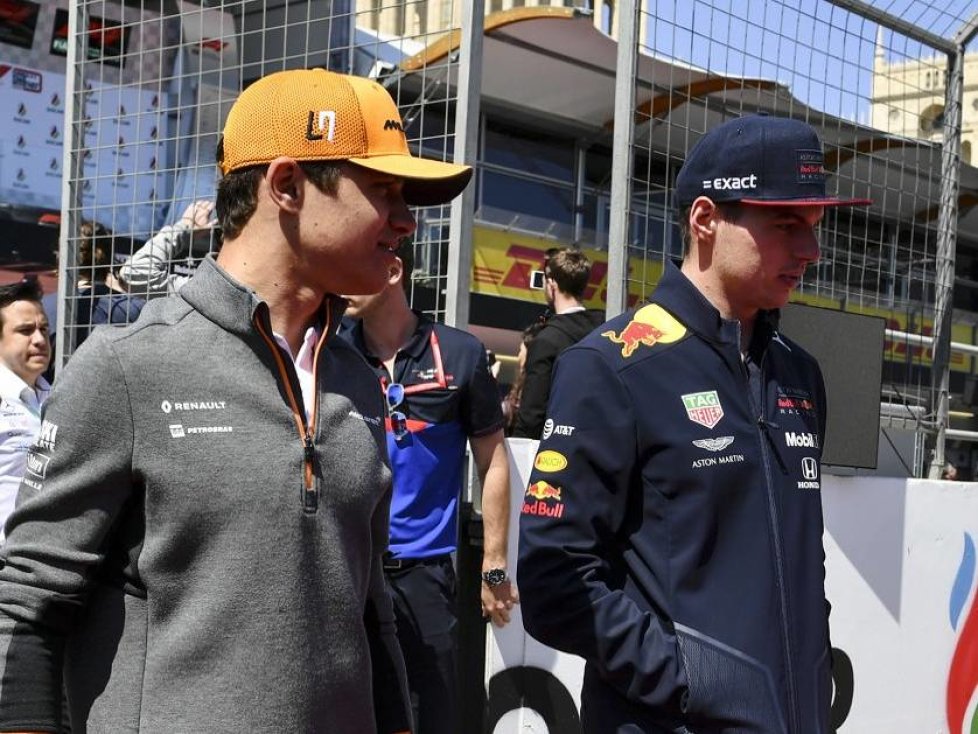 Max Verstappen, Lando Norris