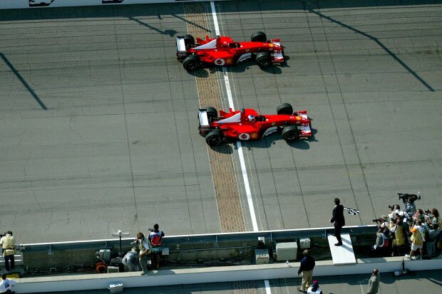 Rubens Barrichello Michael Schumacher Ferrari Scuderia Ferrari Mission Winnow F1 ~Rubens Barrichello und Michael Schumacher ~ 