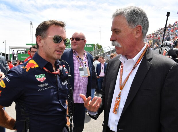Christian Horner, Chase Carey Christian Horner, Chase Carey