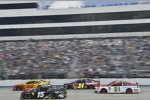 Joey Logano (Penske), William Byron (Hendrick), Ross Chastain (Premium) und Paul Menard (Wood) 