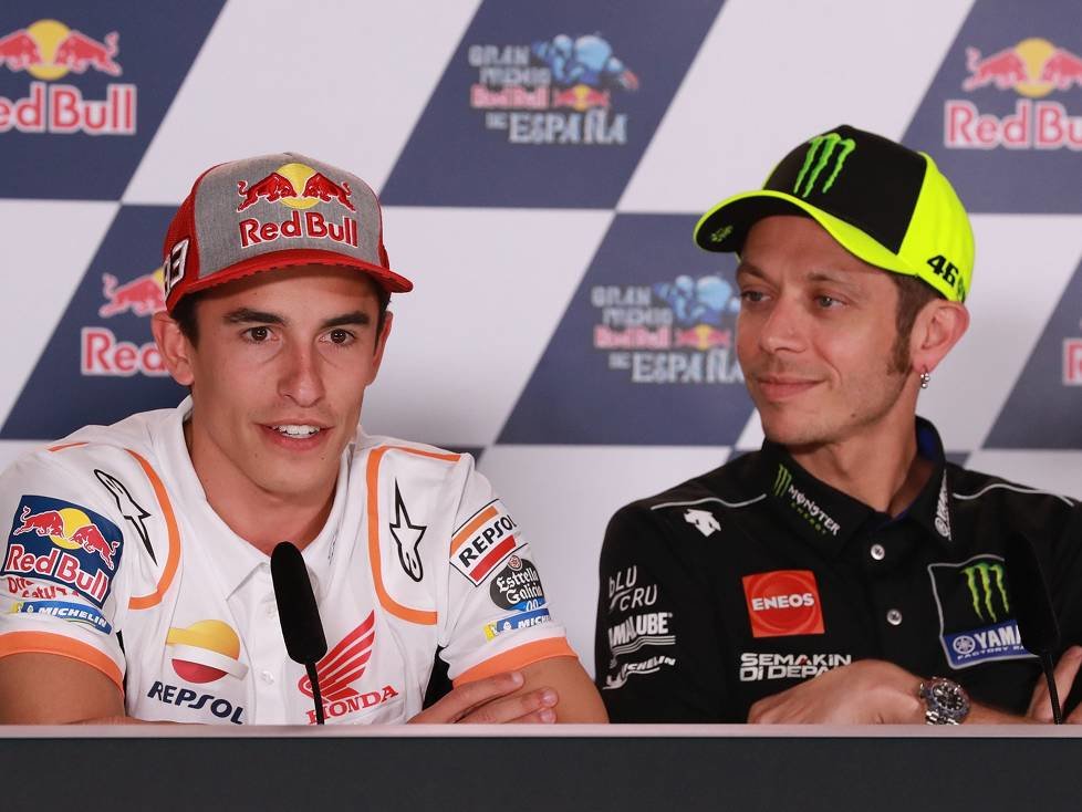 Marc Marquez, Valentino Rossi
