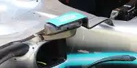 Bild zum Inhalt: Spiegel und Co.: Erste Bilder zum großen Mercedes-Update in Barcelona