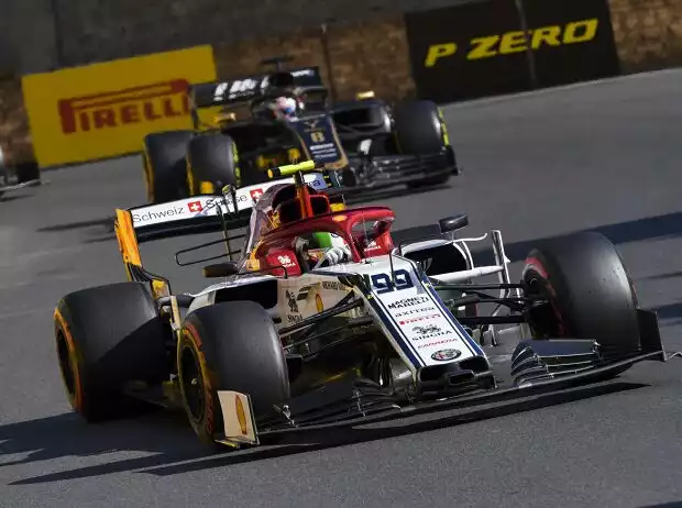 Antonio Giovinazzi, Romain Grosjean Titel-Bild zur News: Antonio Giovinazzi, Romain Grosjean