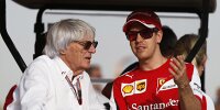 Bild zum Inhalt: Bernie Ecclestone: Charles Leclerc "vielleicht sogar schneller als Vettel"