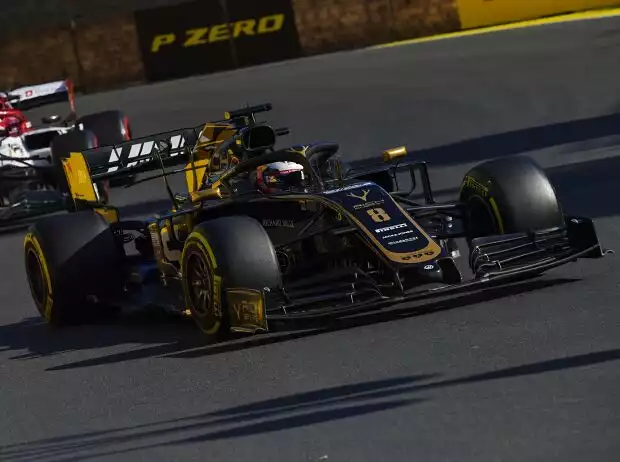 Romain Grosjean, Kimi Räikkönen Titel-Bild zur News: Romain Grosjean, Kimi Räikkönen