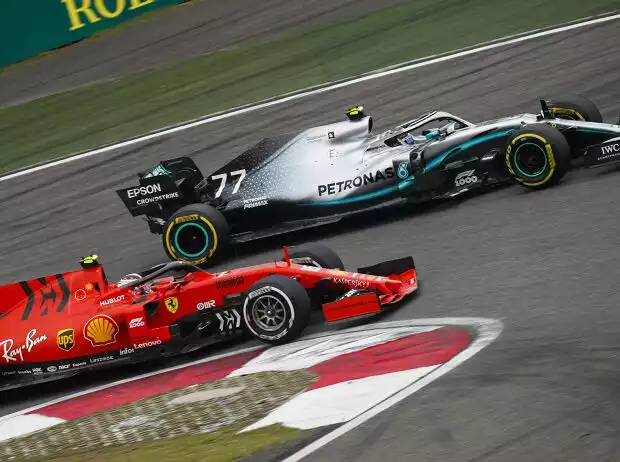 Titel-Bild zur News: Charles Leclerc, Valtteri Bottas
