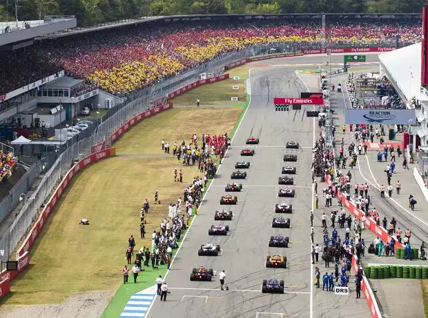 Startaufstellung in Hockenheim Titel-Bild zur News: Startaufstellung in Hockenheim