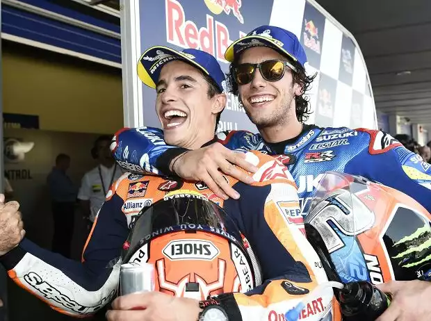 Titel-Bild zur News: Alex Rins, Marc Marquez