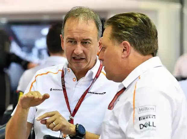 Jonathan Neale, Zak Brown Titel-Bild zur News: Jonathan Neale, Zak Brown