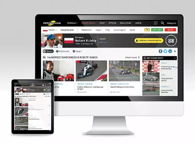 Motorsport.com Polen Titel-Bild zur News: Motorsport.com Polen