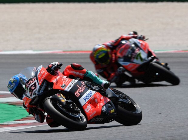 Marco Melandri, Chaz Davies Marco Melandri, Chaz Davies