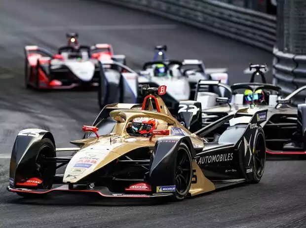 Jean-Eric Vergne, Oliver Rowland, Malcolm Wilson Titel-Bild zur News: Jean-Eric Vergne, Oliver Rowland, Malcolm Wilson