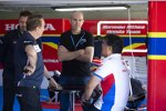 Termignoni-Ingenieur Ernesto Marinelli in der Moriwaki-Honda-Box