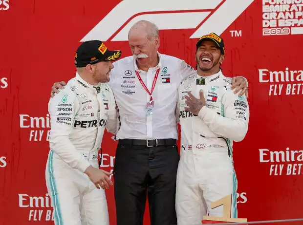 Titel-Bild zur News: Valtteri Bottas, Lewis Hamilton