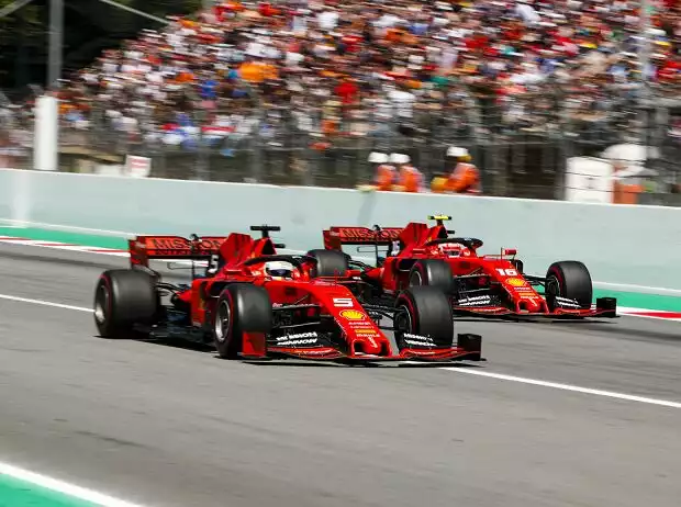 Sebastian Vettel, Charles Leclerc Titel-Bild zur News: Sebastian Vettel, Charles Leclerc