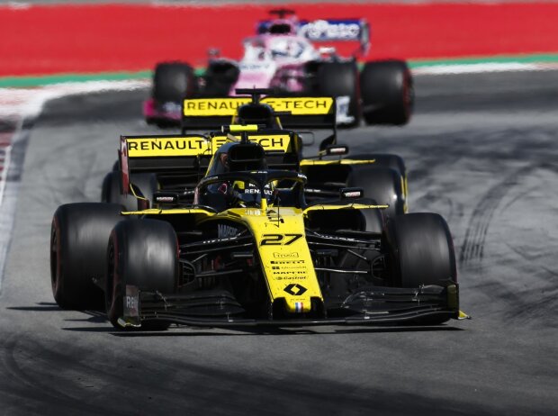 Titel-Bild zur News: Nico Hülkenberg, Daniel Ricciardo, Sergio Perez