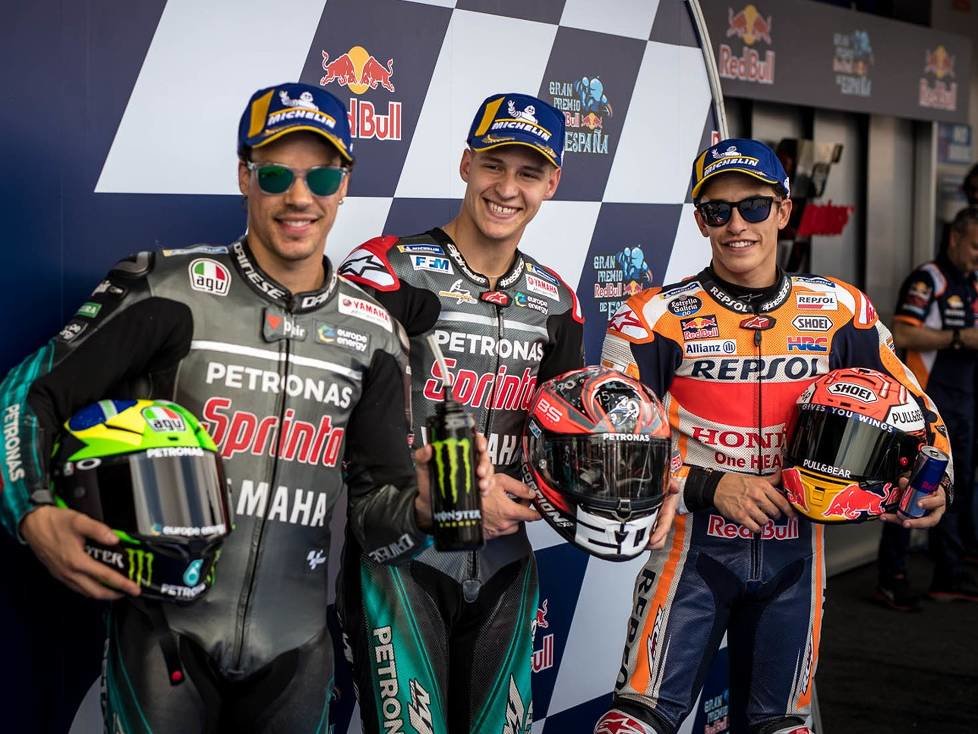 Franco Morbidelli, Fabio Quartararo, Marc Marquez