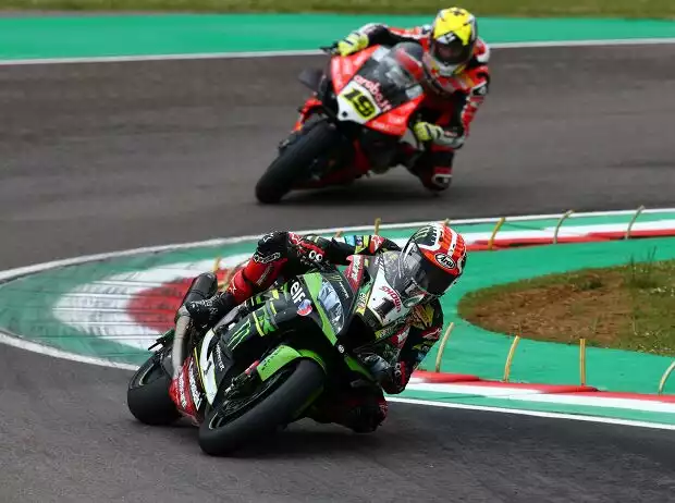 Titel-Bild zur News: Jonathan Rea, Alvaro Bautista