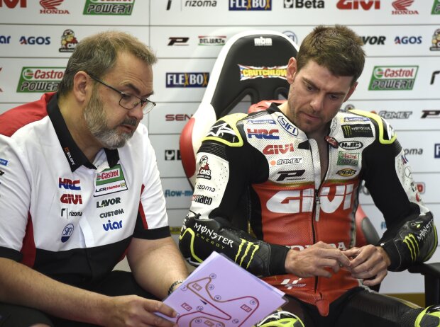 Cal Crutchlow, Christophe Bourguignon