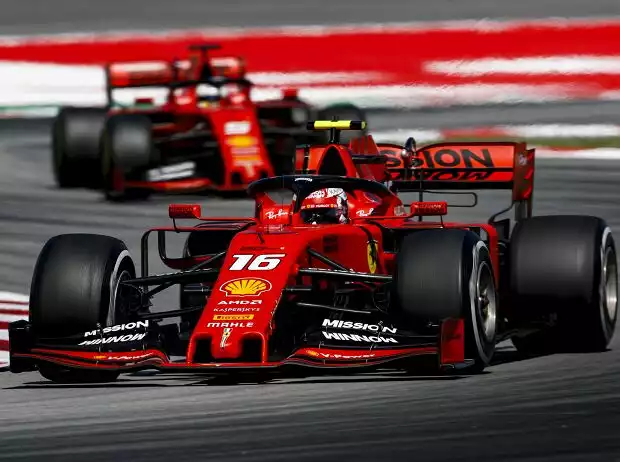 Charles Leclerc, Sebastian Vettel Titel-Bild zur News: Charles Leclerc, Sebastian Vettel