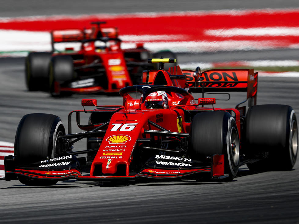 Charles Leclerc, Sebastian Vettel