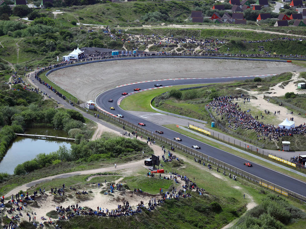 Max Verstappen in Zandvoort