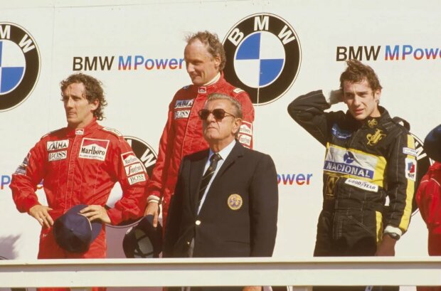 Niki Lauda Alain Prost Nicolas Prost McLaren McLaren F1 Team F1Lotus Lotus F1 Team F1 ~Niki Lauda, Alain Prost und Nicolas Prost ~ 