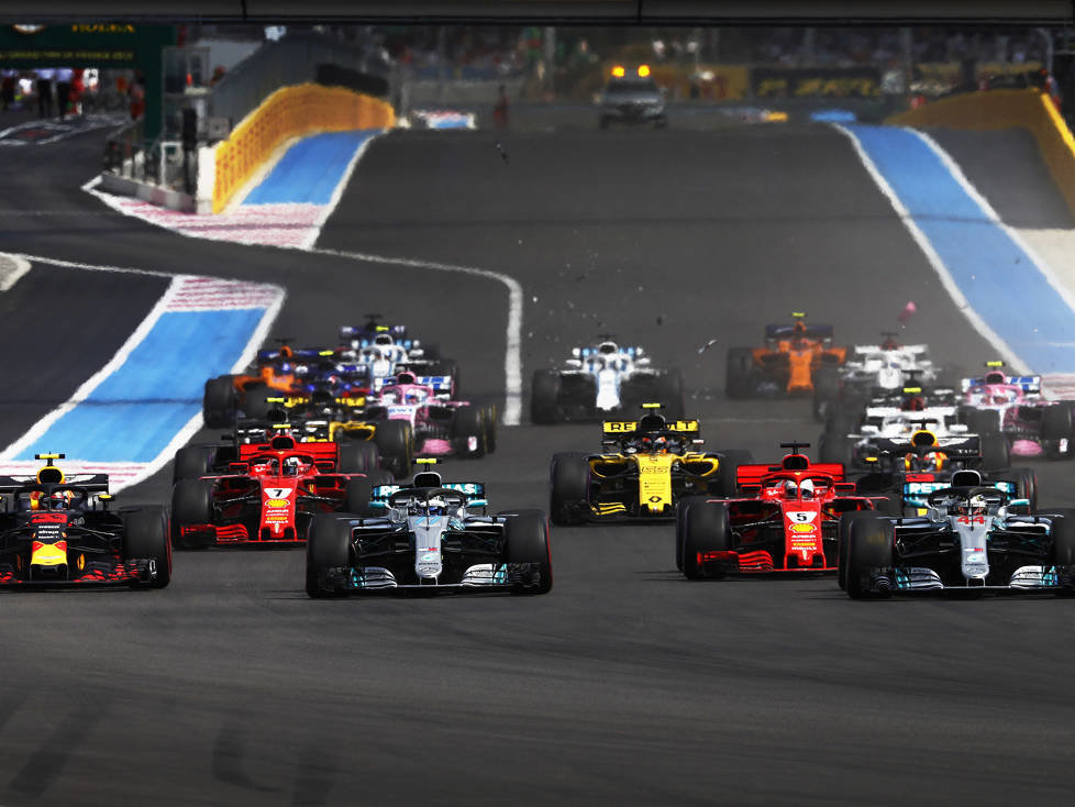 Start zum GP Frankreich 2018 in Le Castellet