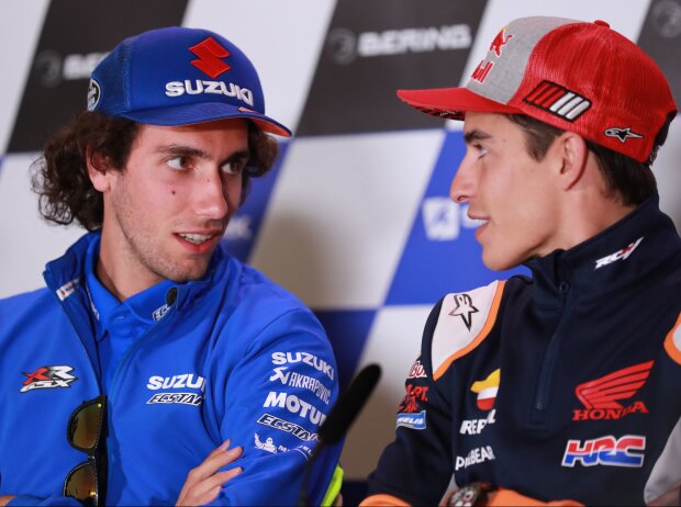 Alex Rins, Marc Marquez Alex Rins, Marc Marquez