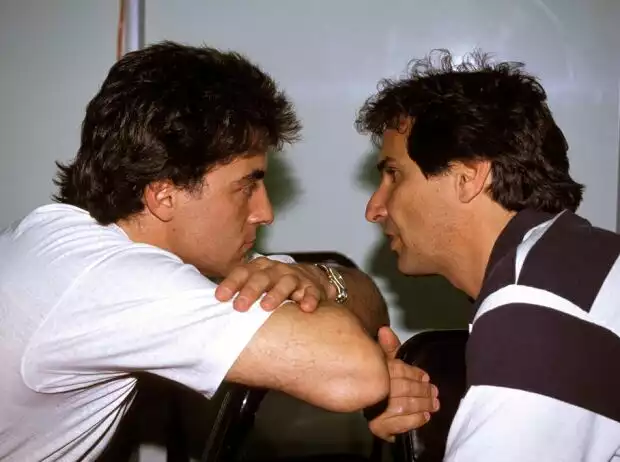 Titel-Bild zur News: Jean Alesi, Nelson Piquet