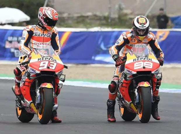 Jorge Lorenzo, Marc Marquez Titel-Bild zur News: Jorge Lorenzo, Marc Marquez