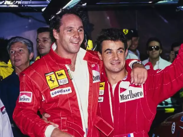 Gerhard Berger, Jean Alesi Titel-Bild zur News: Gerhard Berger, Jean Alesi