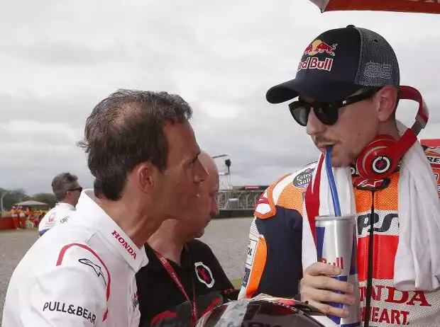 Titel-Bild zur News: Alberto Puig, Jorge Lorenzo