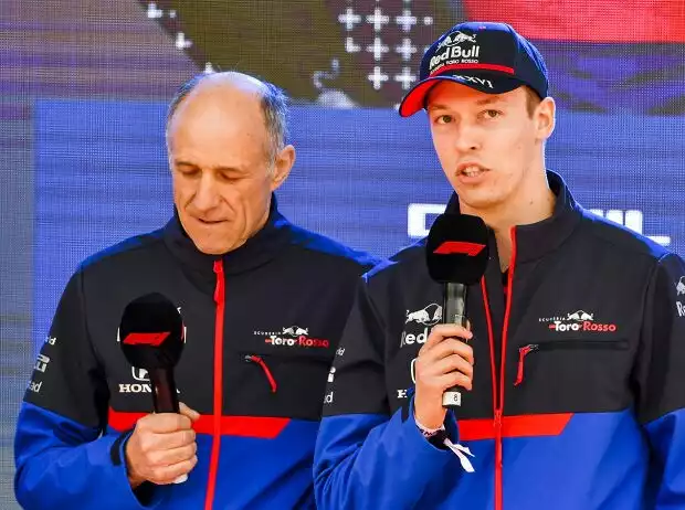 Franz Tost, Daniil Kwjat Titel-Bild zur News: Franz Tost, Daniil Kwjat